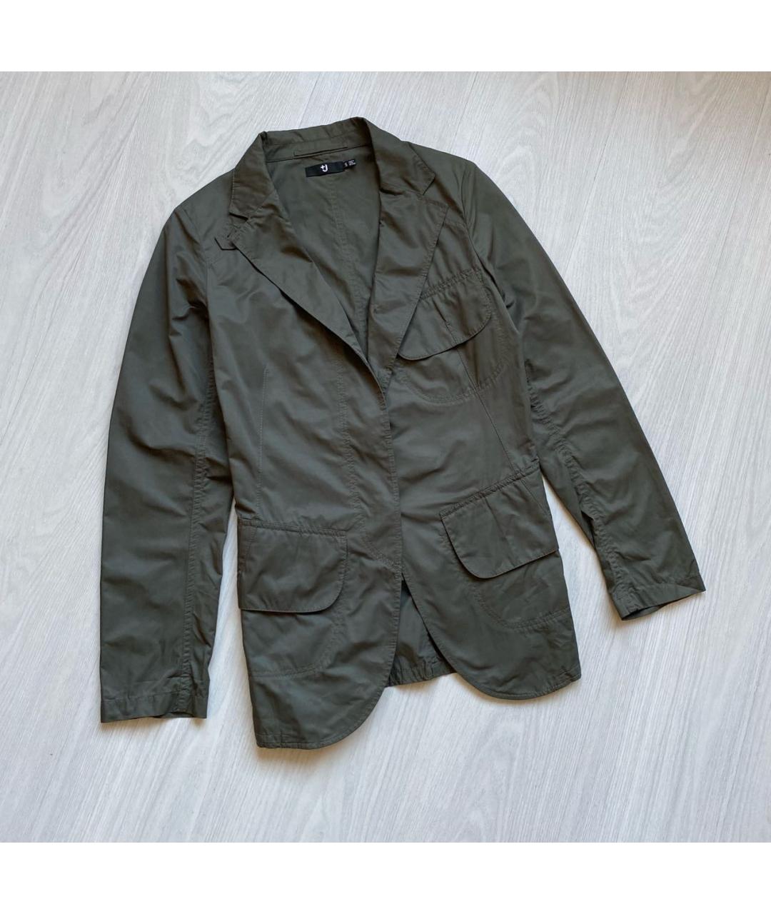 JIL SANDER Хаки жакет/пиджак, фото 3
