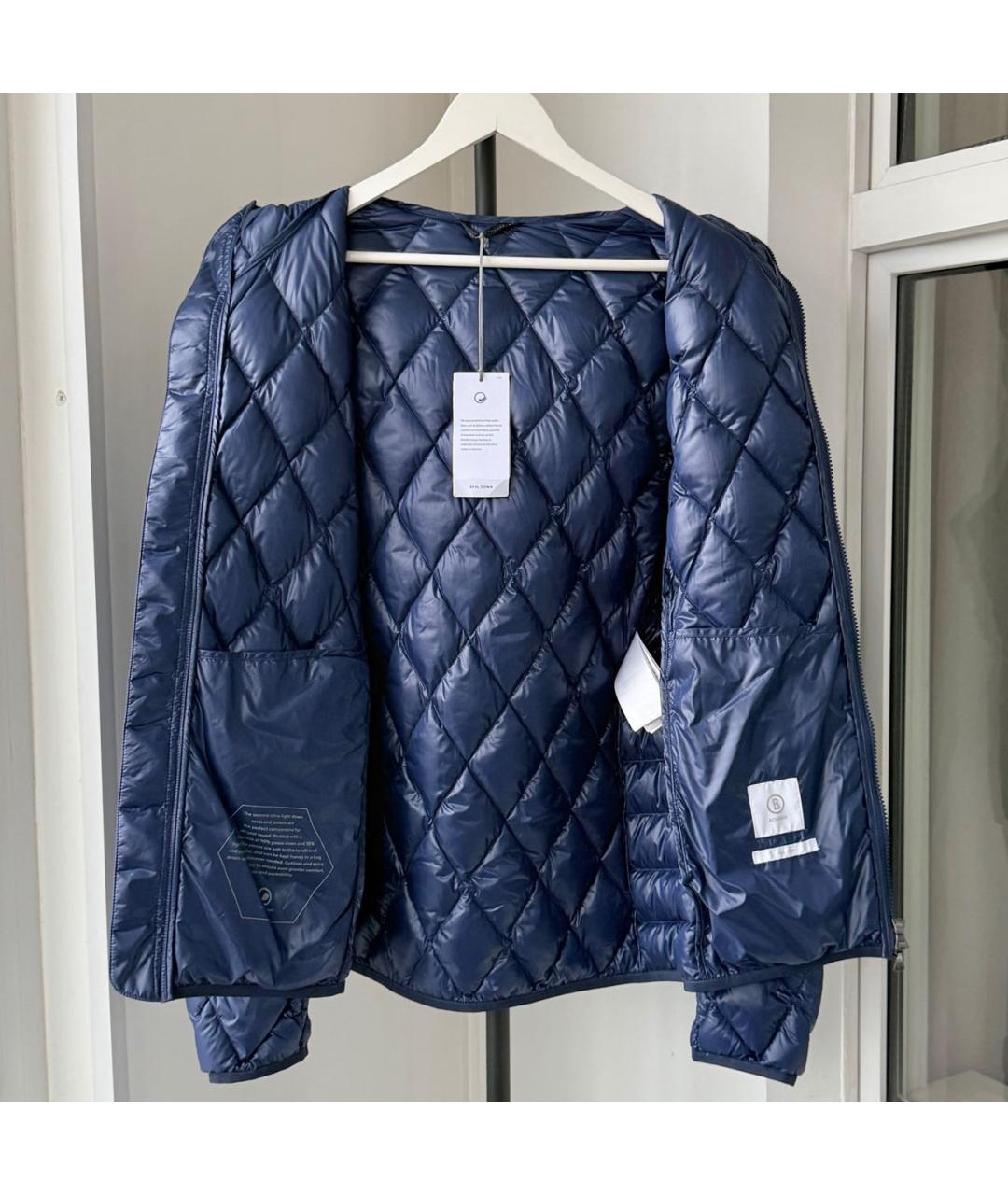 BOGNER Темно-синяя полиамидовая куртка, фото 3