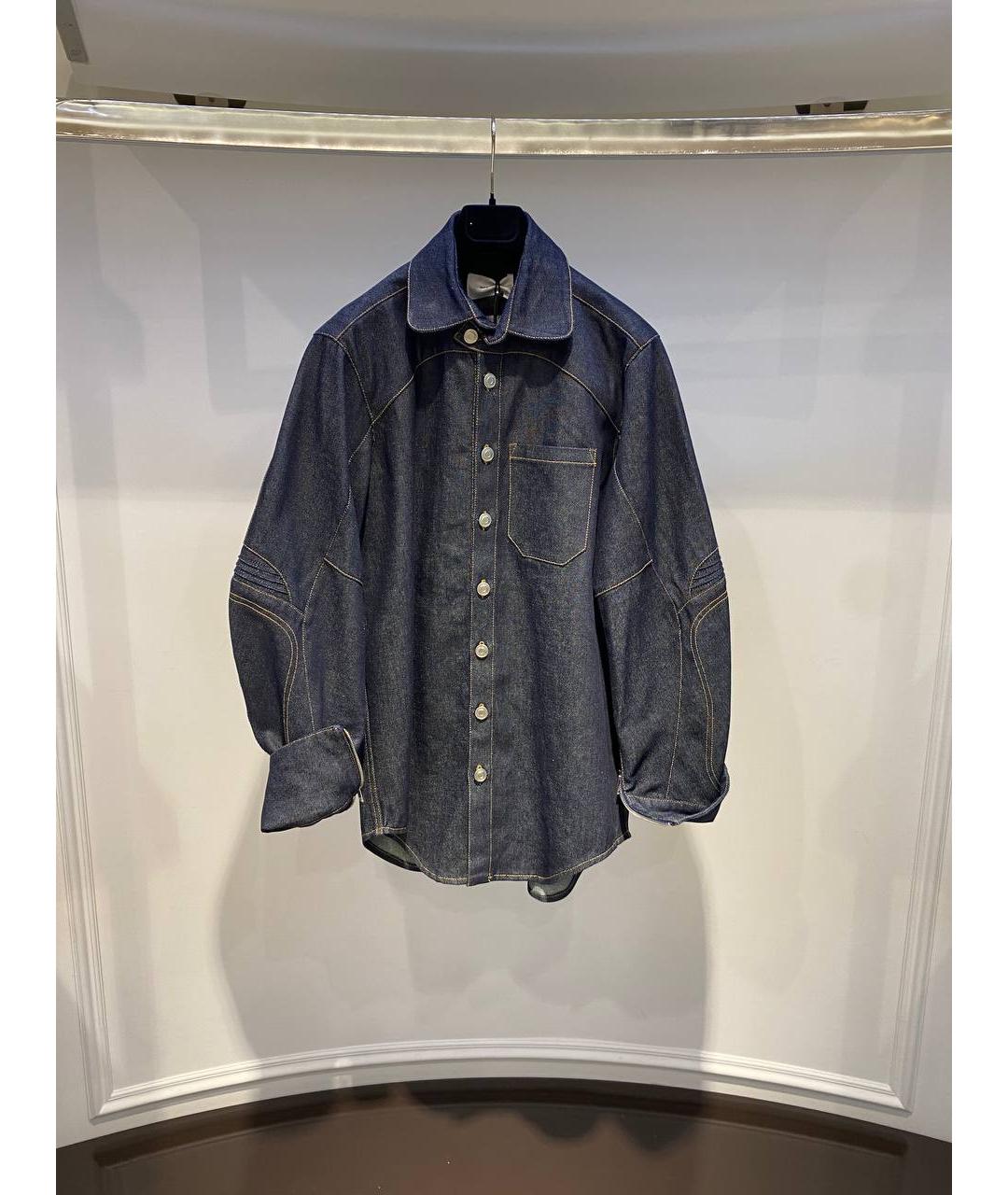 COPERNI Синяя хлопковая рубашка, фото 4