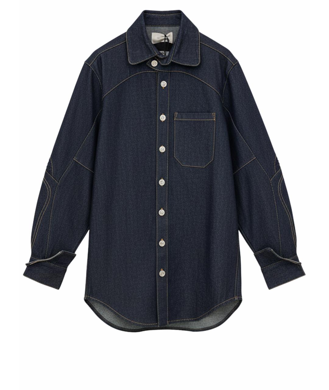 COPERNI Синяя хлопковая рубашка, фото 1