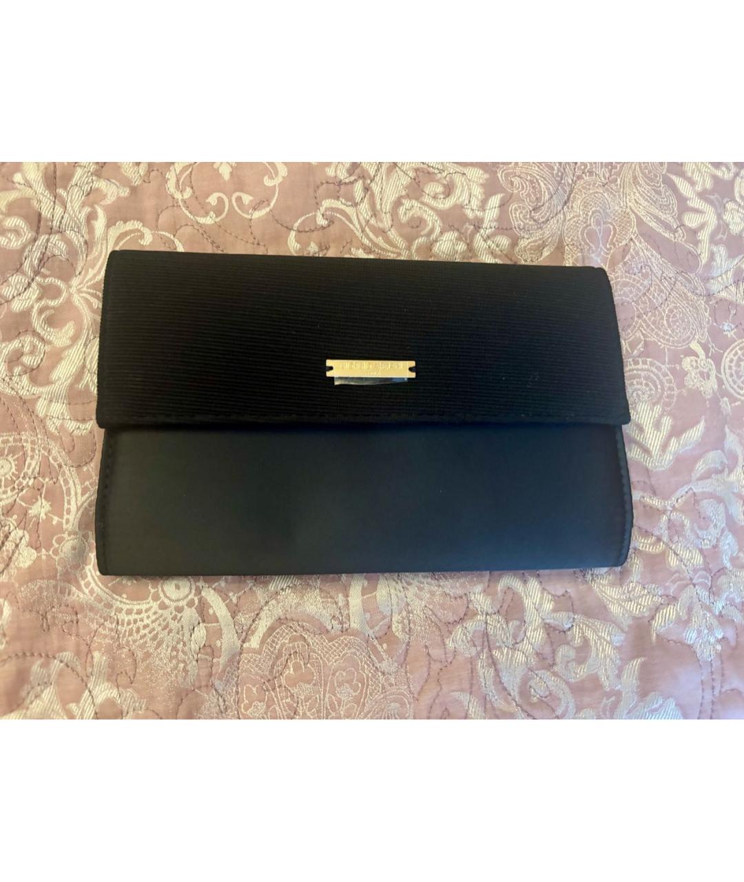 GIORGIO ARMANI Черная тканевая косметичка, фото 6