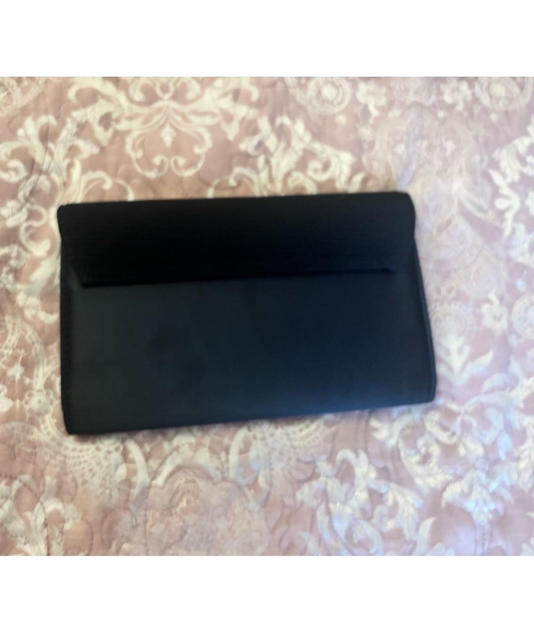 GIORGIO ARMANI Черная тканевая косметичка, фото 2