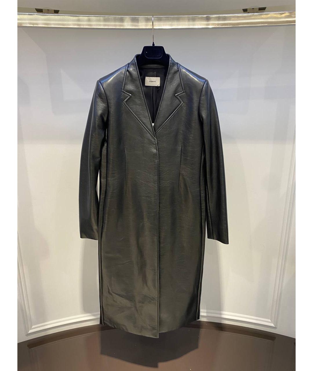 COPERNI Черный полиэстеровый тренч/плащ, фото 4