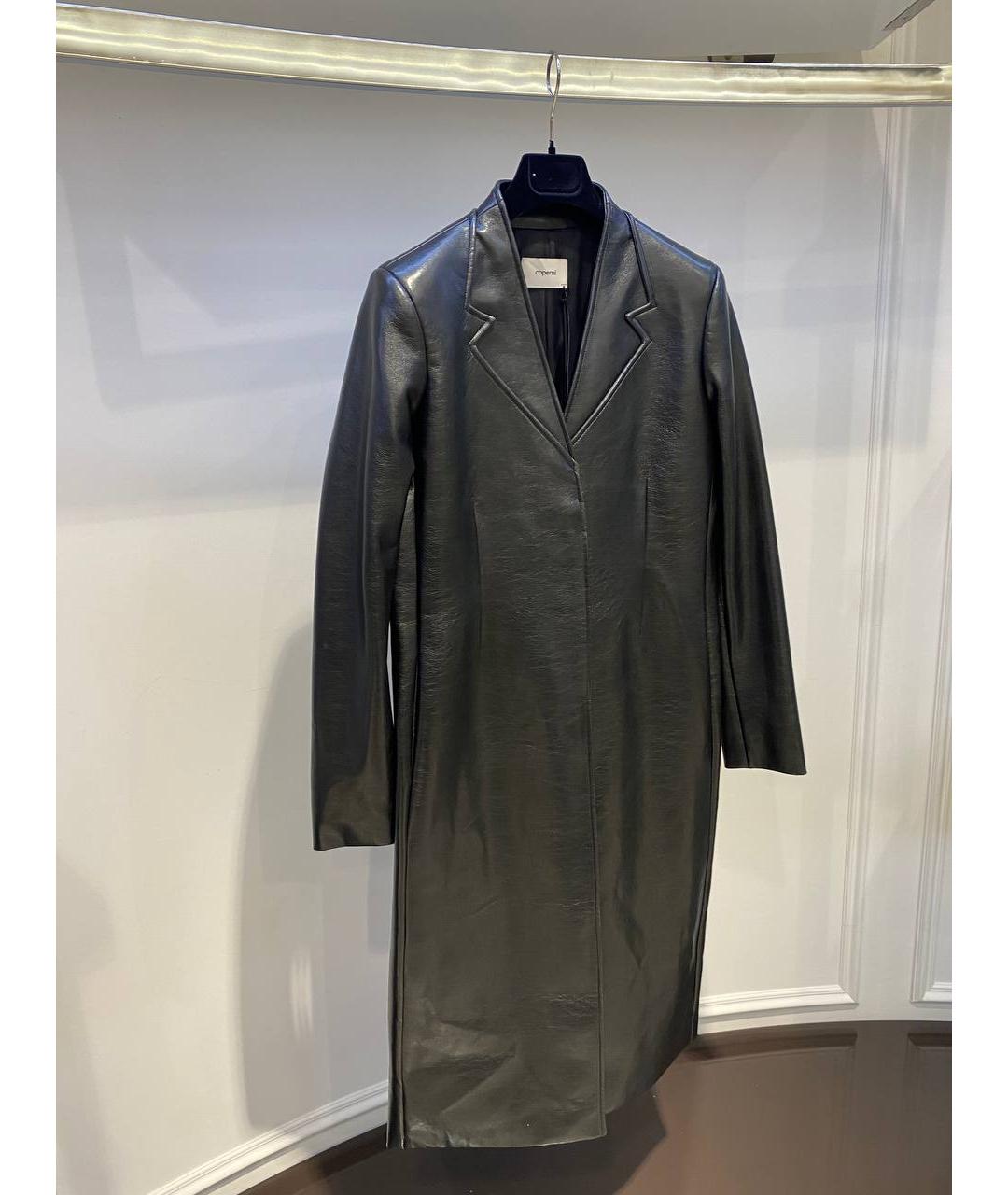 COPERNI Черный полиэстеровый тренч/плащ, фото 2