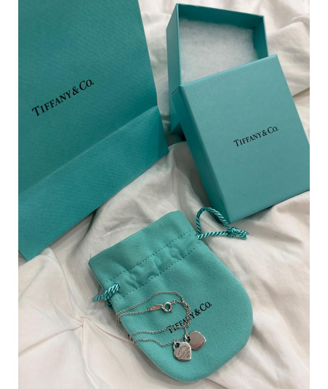 TIFFANY&CO Серебряное серебряное колье, фото 3