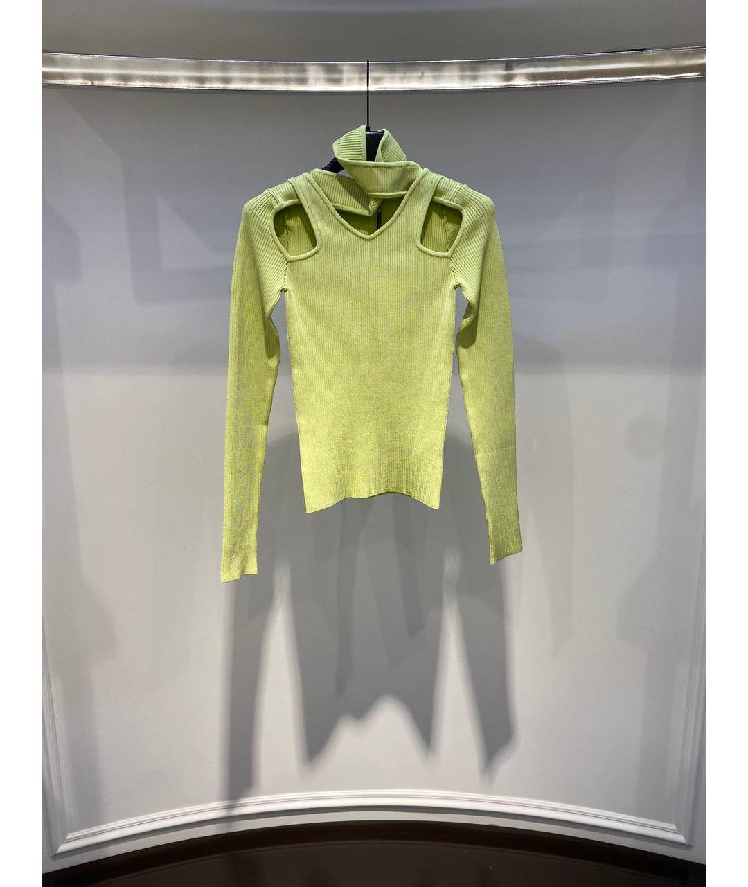 COPERNI Желтая вискозная водолазка, фото 4