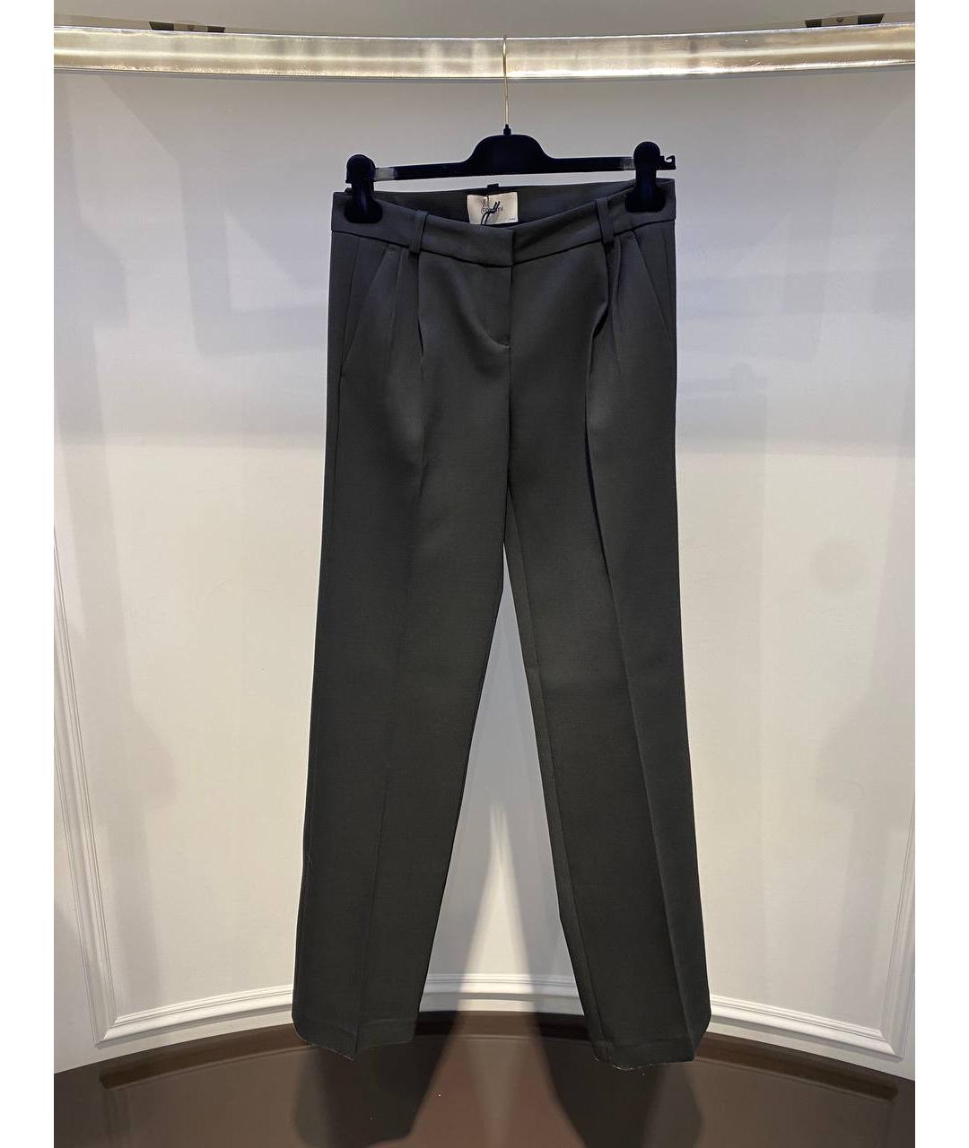 COPERNI Черные полиэстеровые прямые брюки, фото 4