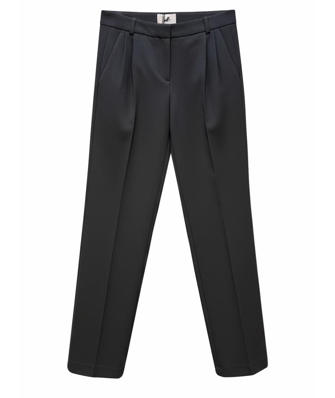 COPERNI Черные полиэстеровые прямые брюки, фото 1
