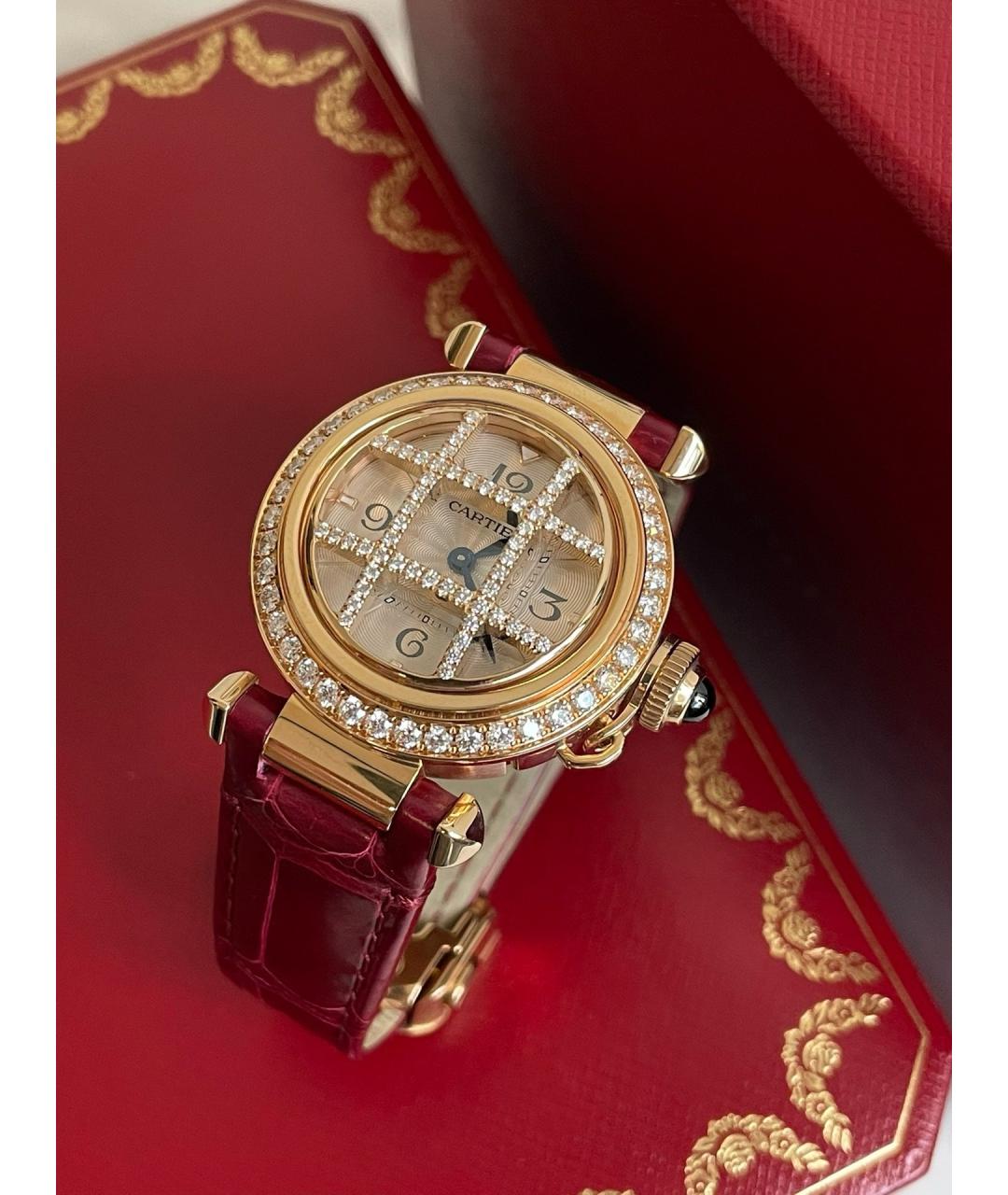 CARTIER Золотые часы из розового золота, фото 9