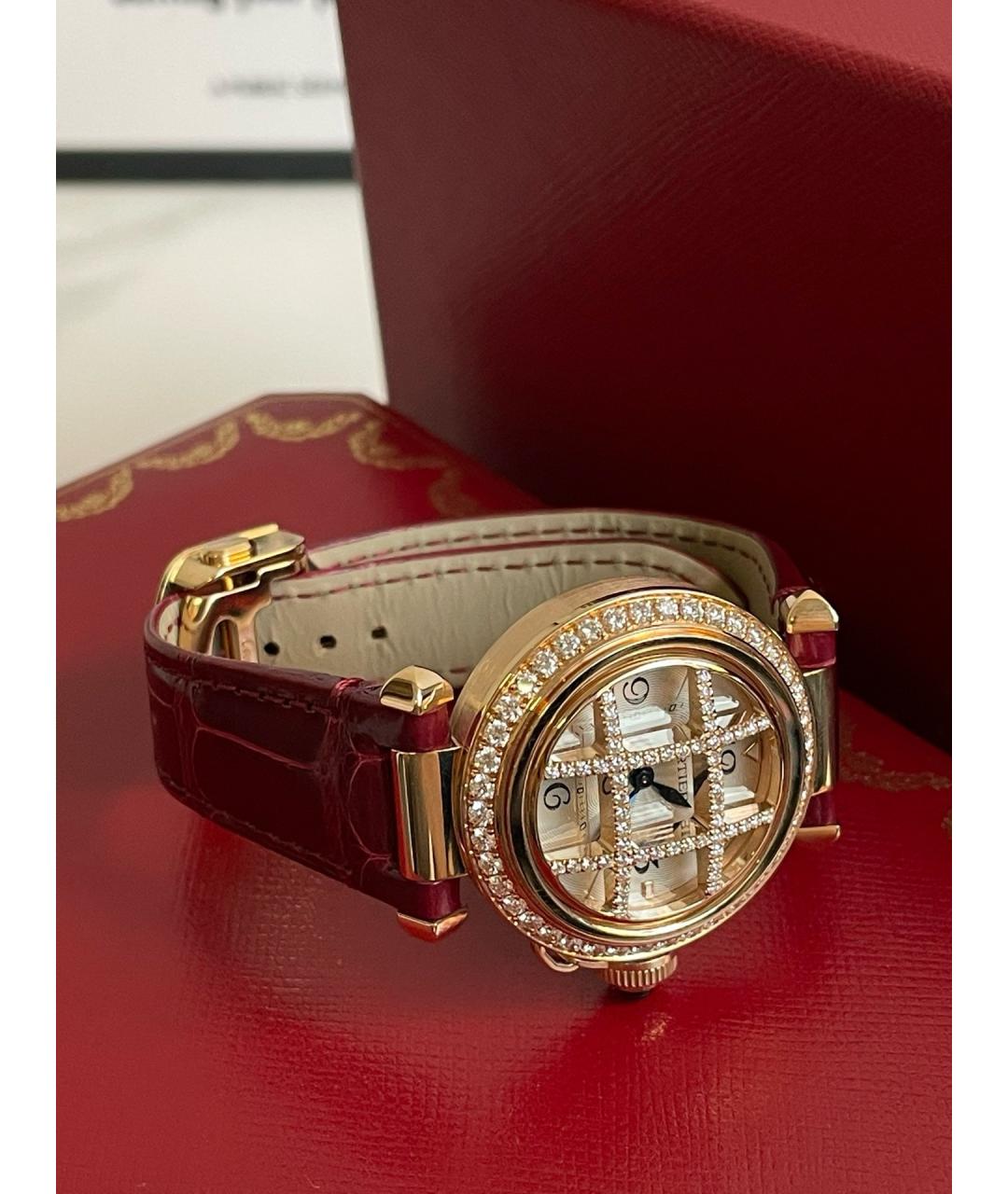 CARTIER Золотые часы из розового золота, фото 3