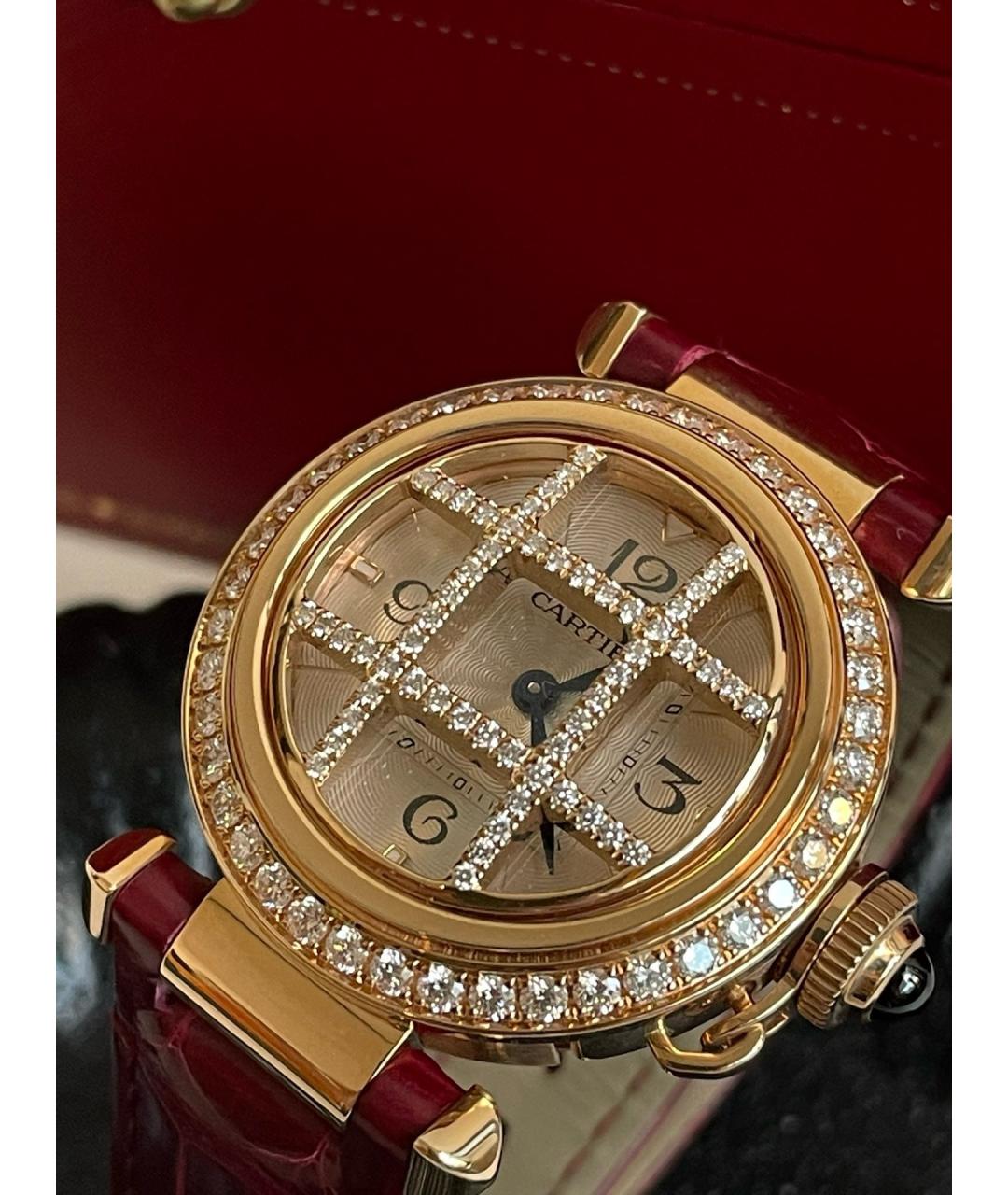 CARTIER Золотые часы из розового золота, фото 5