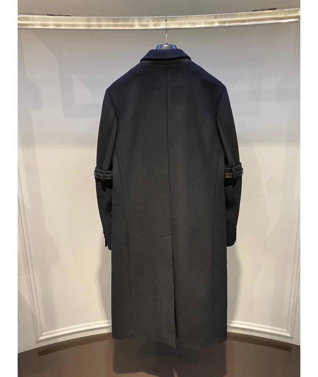 COPERNI Черное шерстяное пальто, фото 3