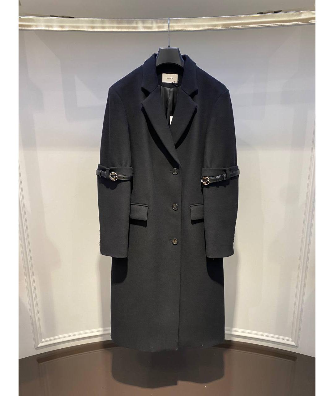 COPERNI Черное шерстяное пальто, фото 4