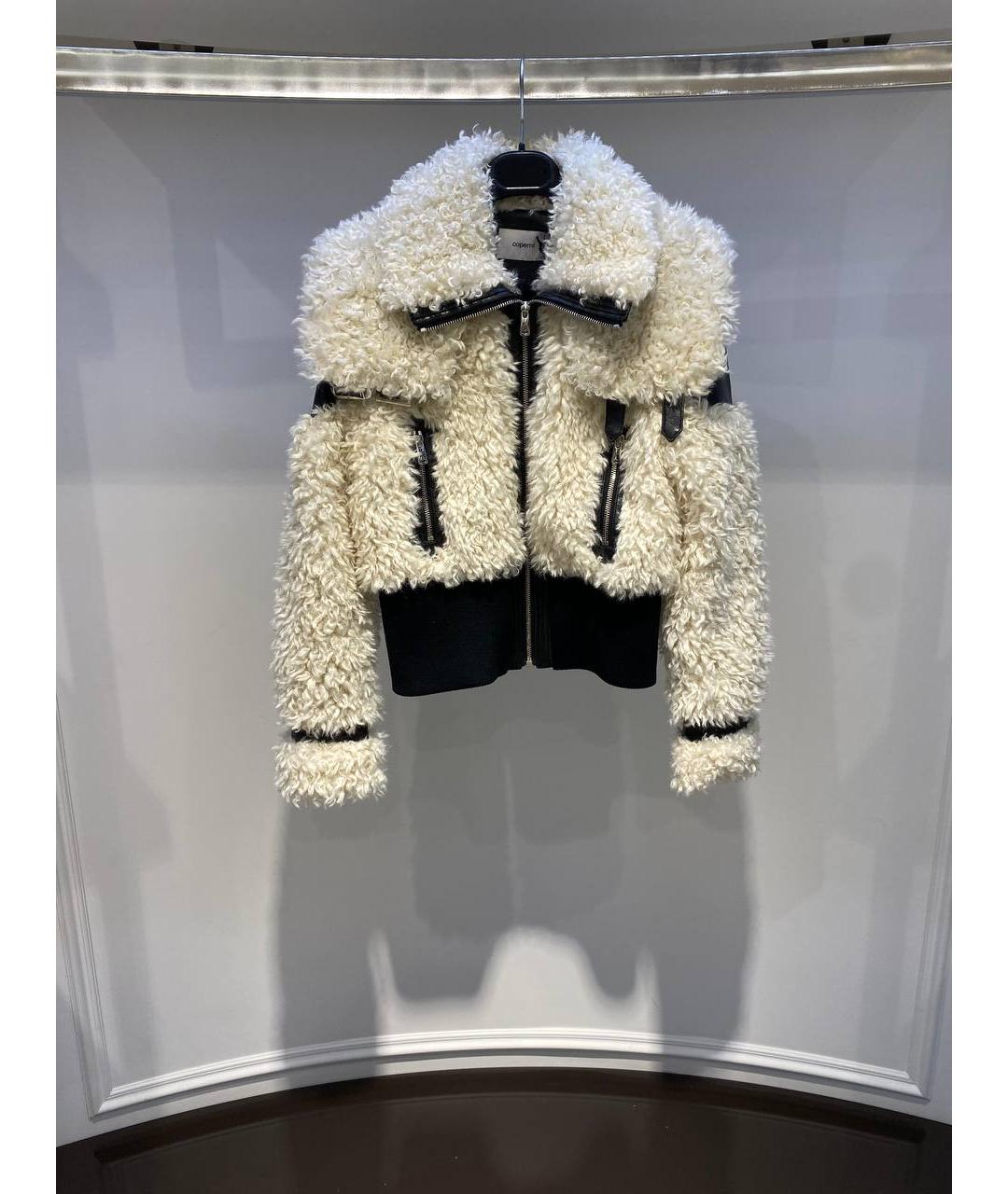 COPERNI Бежевая полиэстеровая дубленка, фото 4
