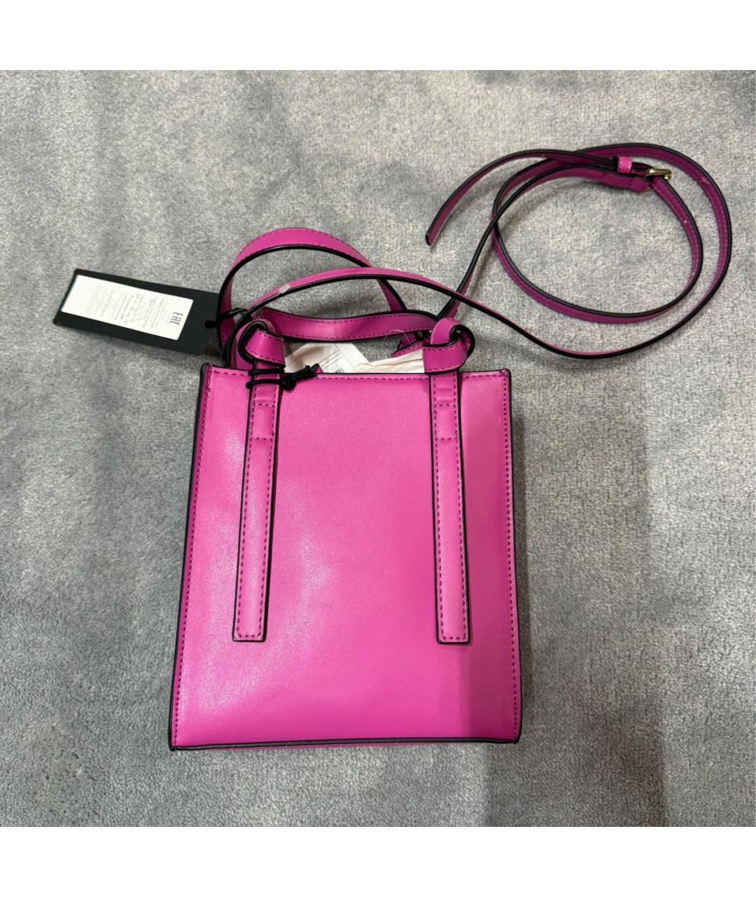 VERSACE JEANS COUTURE Розовая сумка через плечо, фото 3