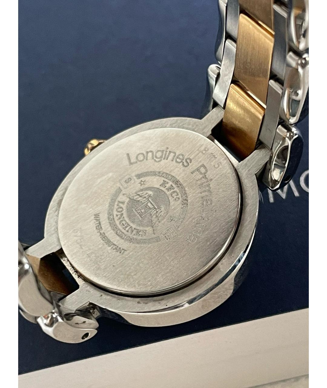 LONGINES Белые часы из розового золота, фото 5