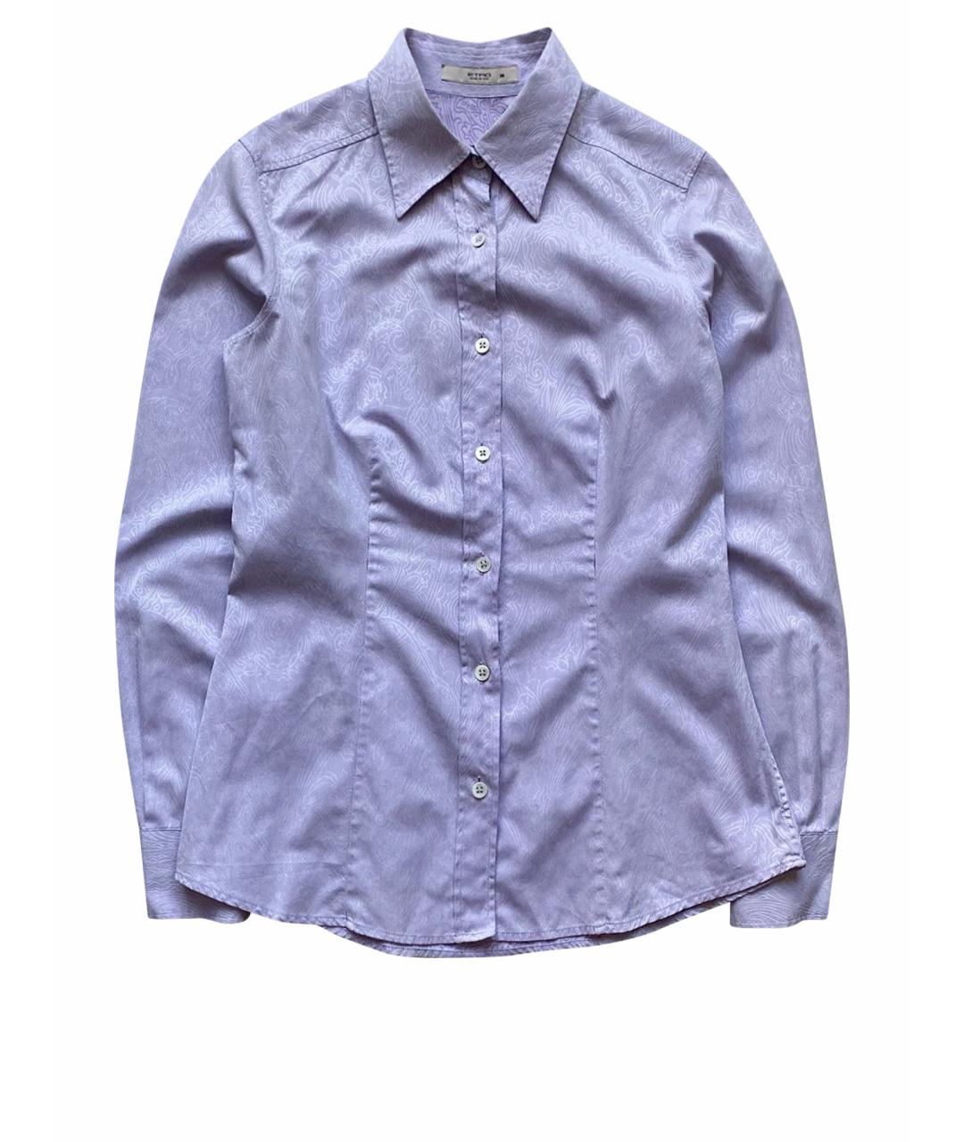 ETRO Фиолетовая хлопковая рубашка, фото 1
