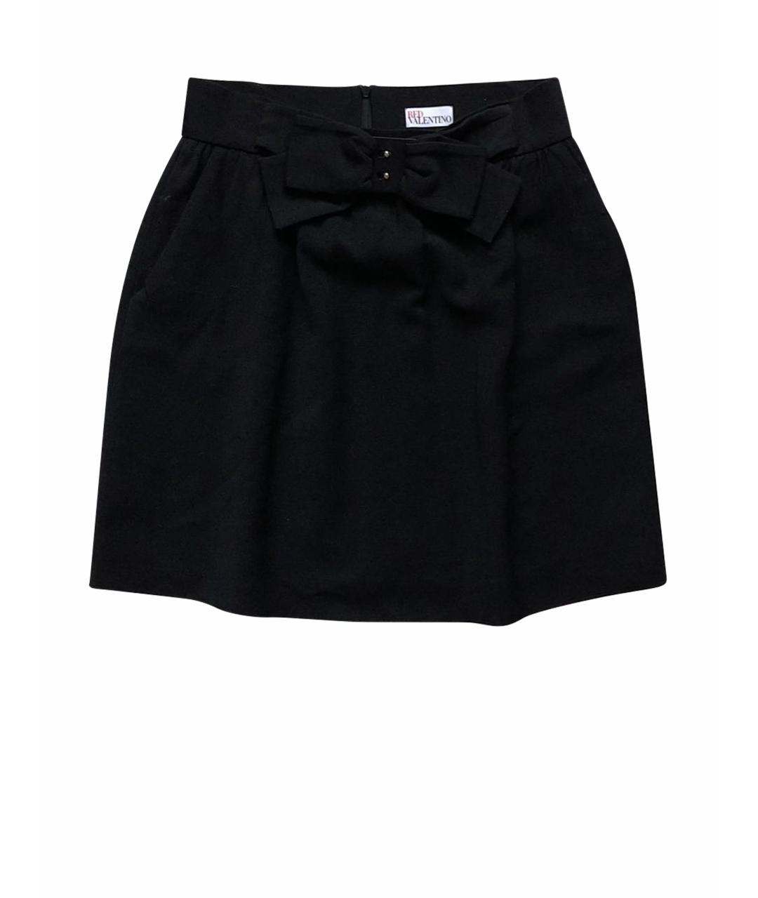 RED VALENTINO Черная юбка миди, фото 1