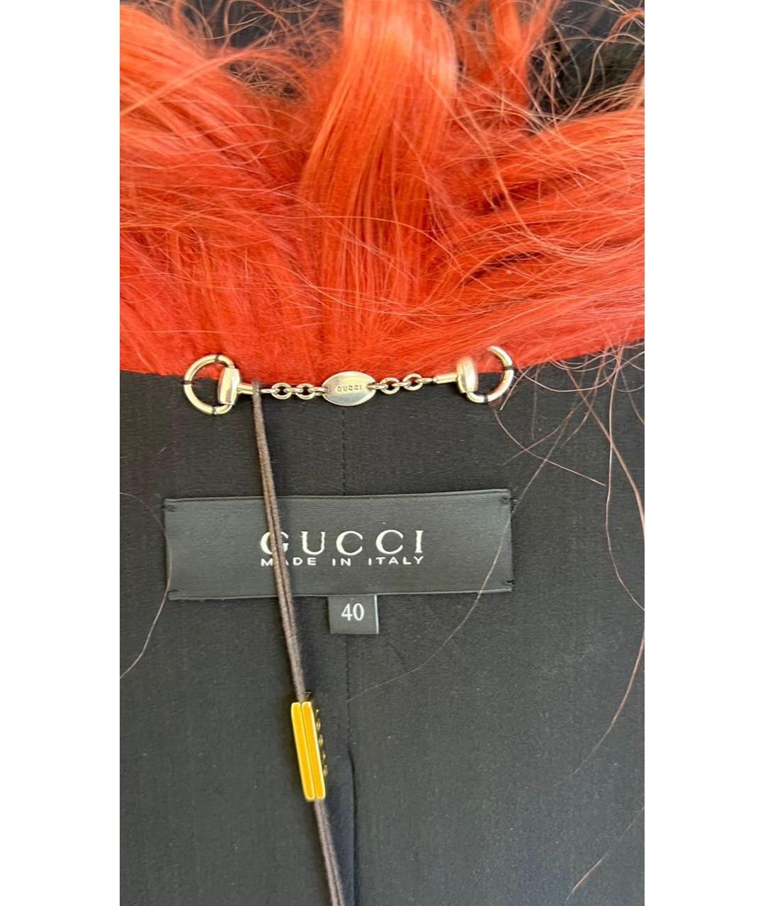 GUCCI Мульти меховая шуба, фото 6