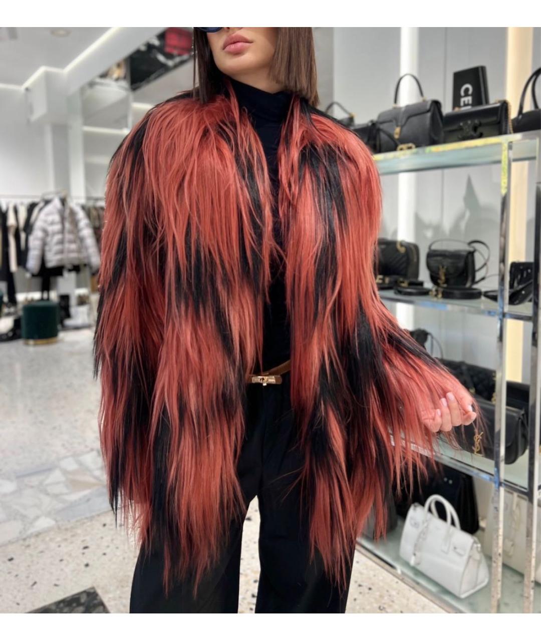 GUCCI Мульти меховая шуба, фото 3