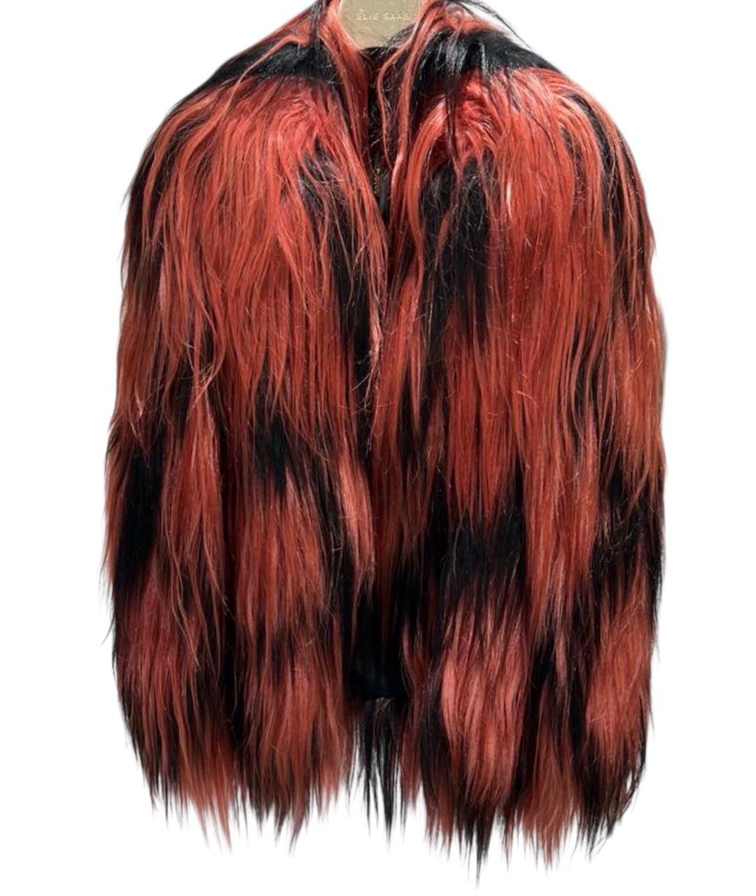 GUCCI Мульти меховая шуба, фото 8