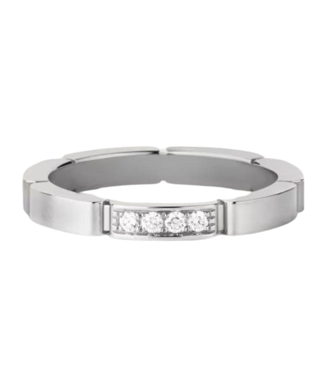 CARTIER Белое кольцо из белого золота, фото 1