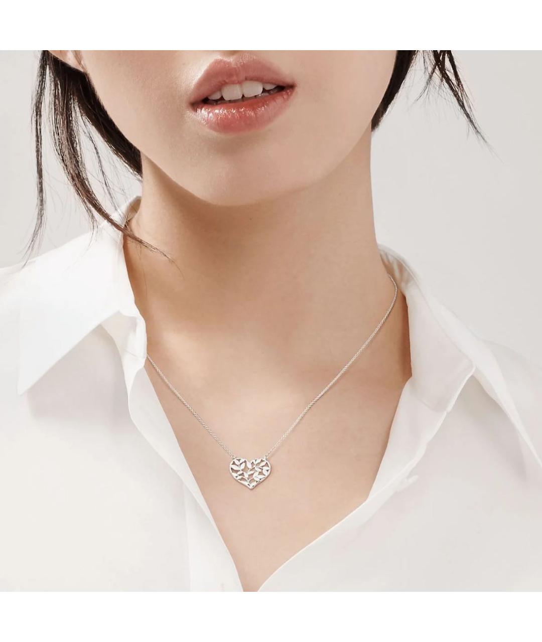 TIFFANY&CO Серебряное серебряное колье, фото 7