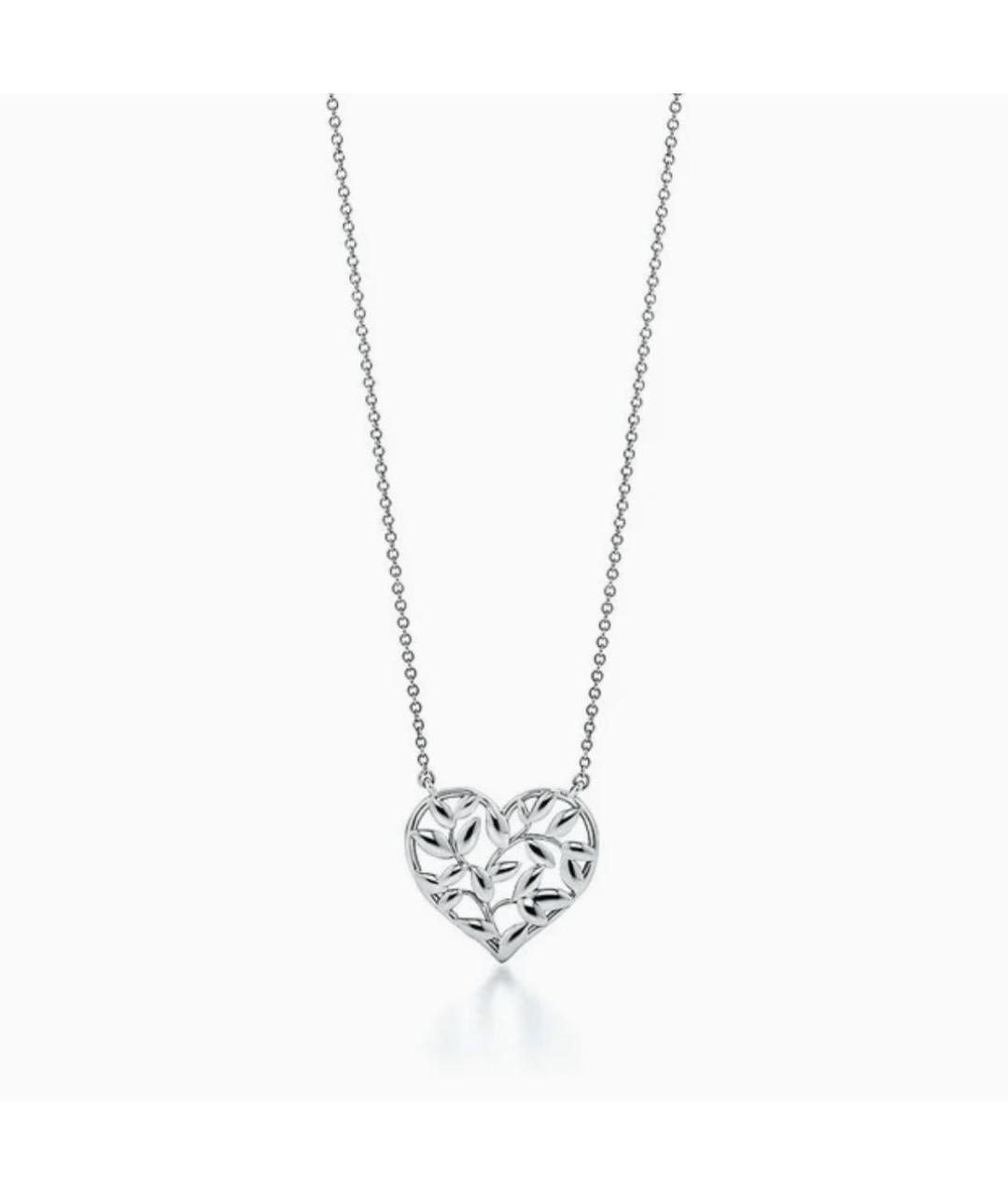 TIFFANY&CO Серебряное серебряное колье, фото 8