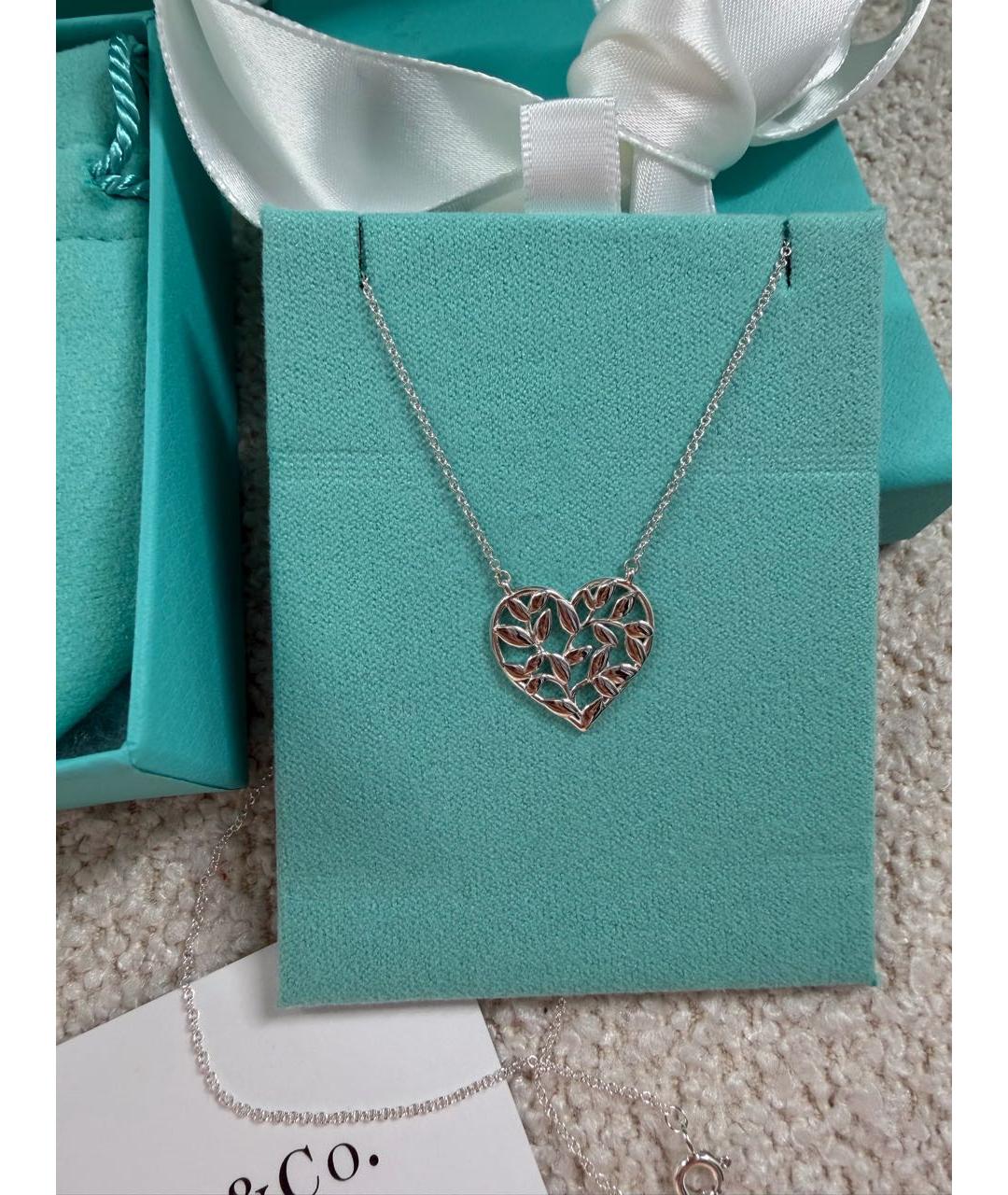 TIFFANY&CO Серебряное серебряное колье, фото 2