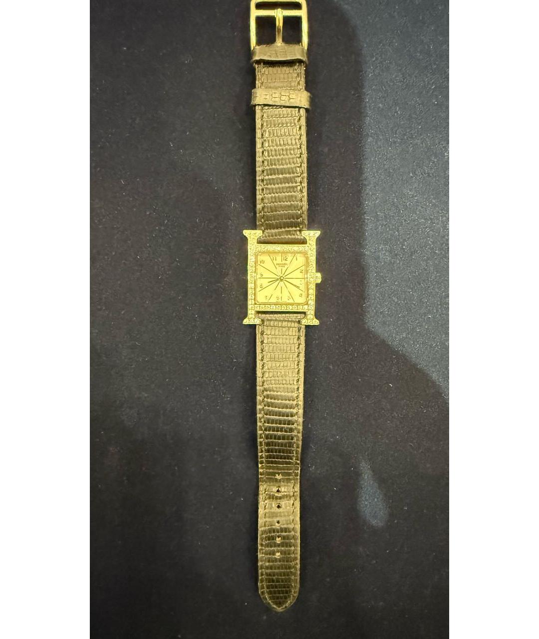 HERMES Серебряные часы из белого золота, фото 8