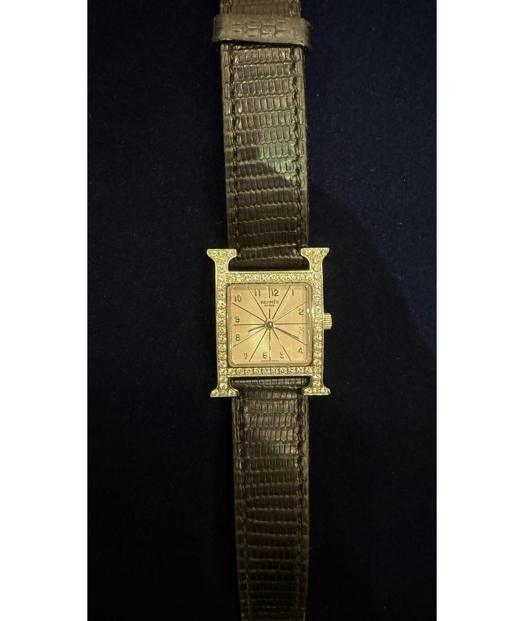 HERMES Серебряные часы из белого золота, фото 7