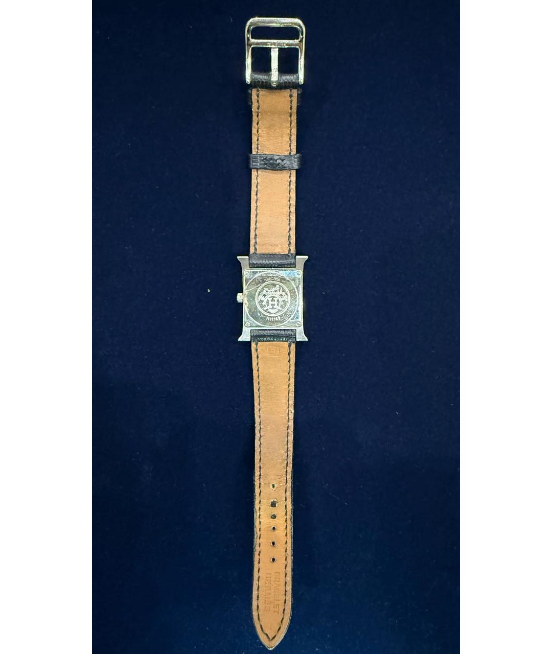 HERMES Серебряные часы из белого золота, фото 3