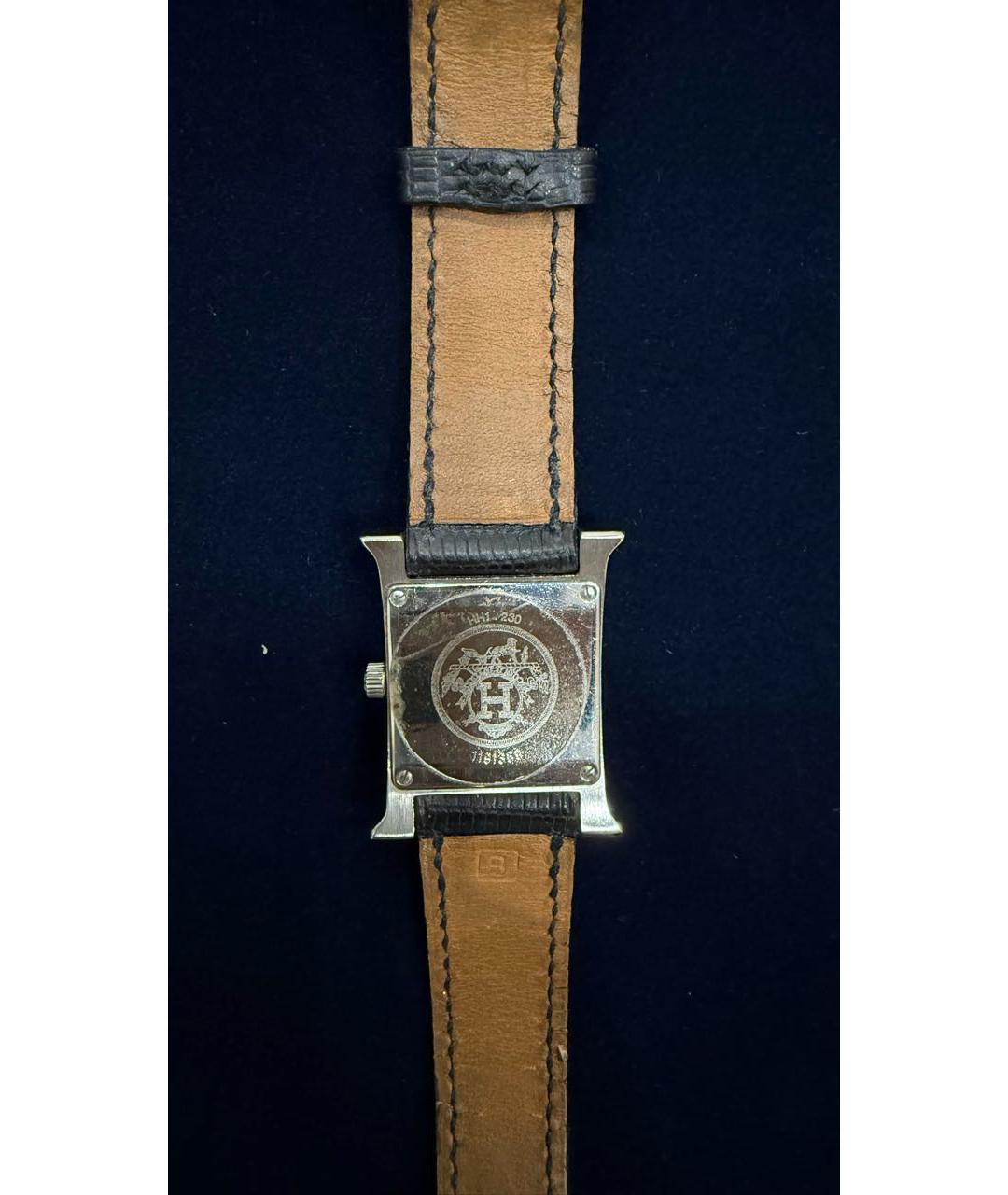 HERMES Серебряные часы из белого золота, фото 2