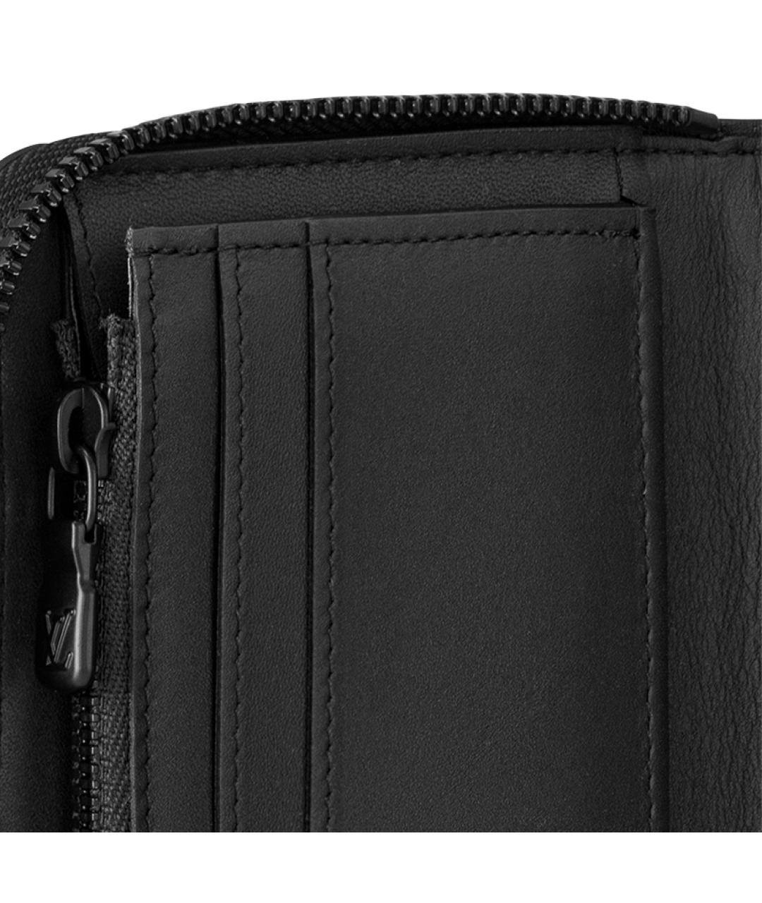LOUIS VUITTON Черный кошелек, фото 5