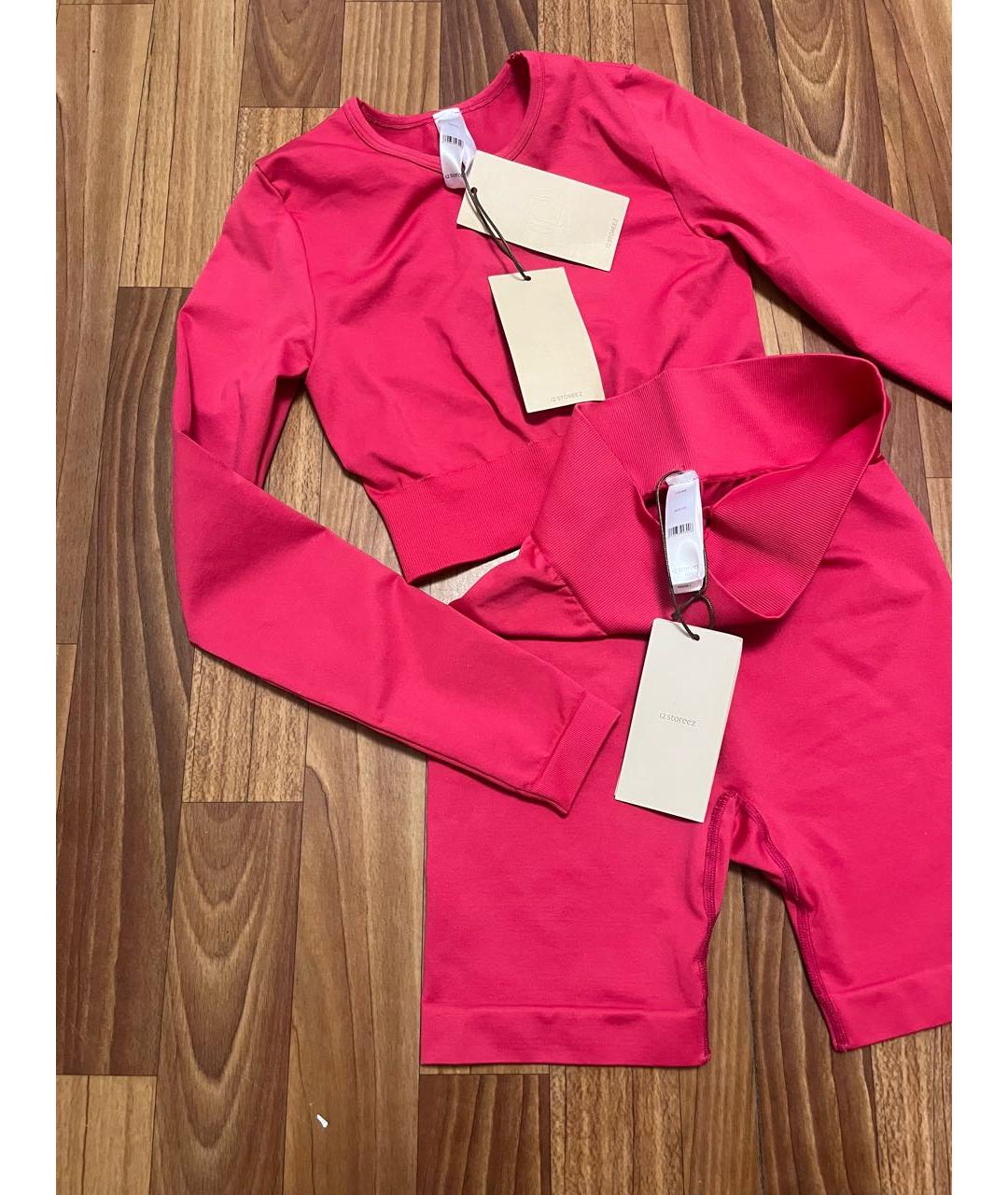 12 STOREEZ Розовый полиэстеровый спортивные костюмы, фото 4