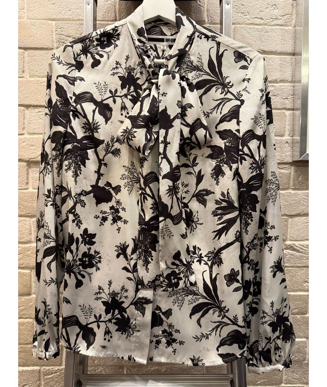 MCQ ALEXANDER MCQUEEN Мульти полиэстеровая блузы, фото 9