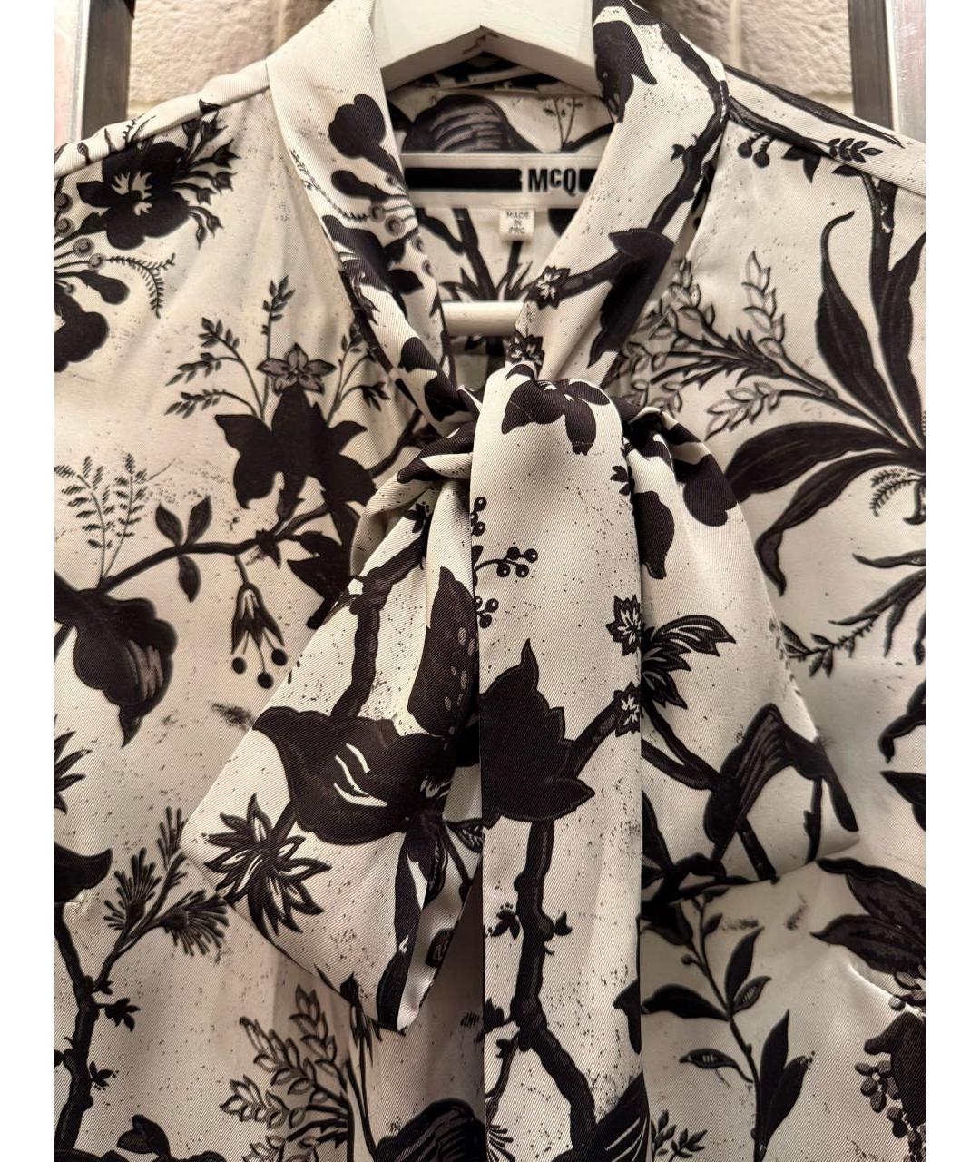 MCQ ALEXANDER MCQUEEN Мульти полиэстеровая блузы, фото 4