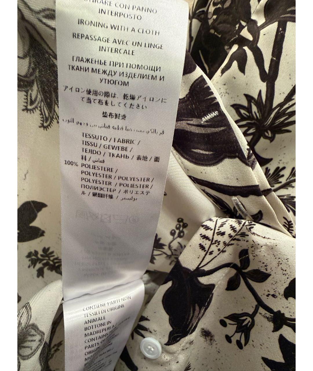 MCQ ALEXANDER MCQUEEN Мульти полиэстеровая блузы, фото 8