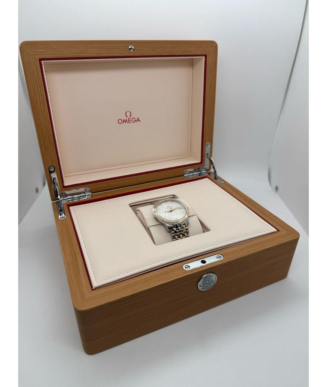 OMEGA Серебряные часы из желтого золота, фото 2