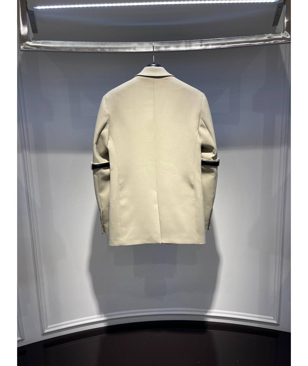 COPERNI Бежевый полиэстеровый жакет/пиджак, фото 3