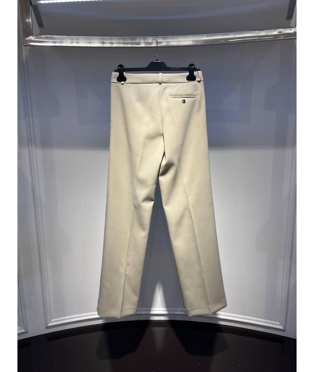 COPERNI Бежевые полиэстеровые брюки широкие, фото 3