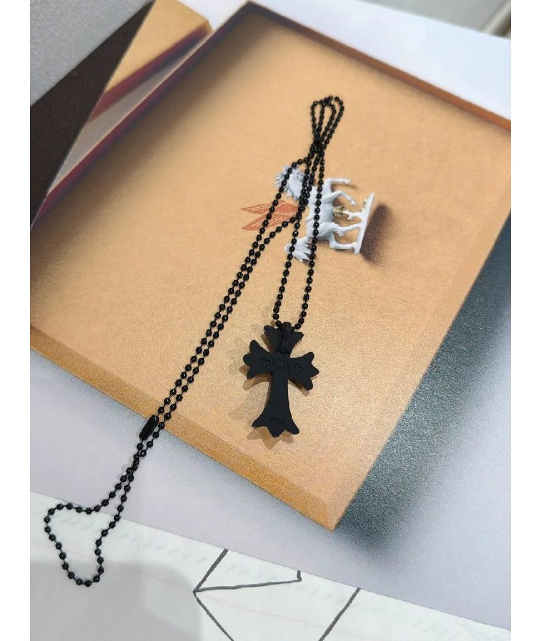 CHROME HEARTS Черная металлическая подвеска, фото 2