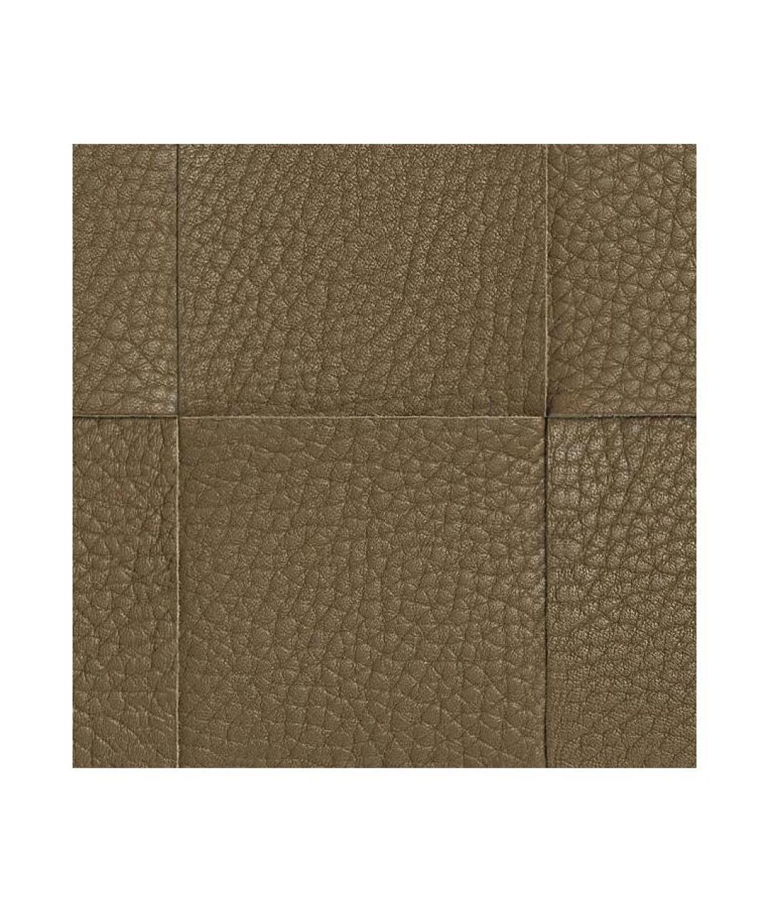 BOTTEGA VENETA Коричневый кожаный кардхолдер, фото 3