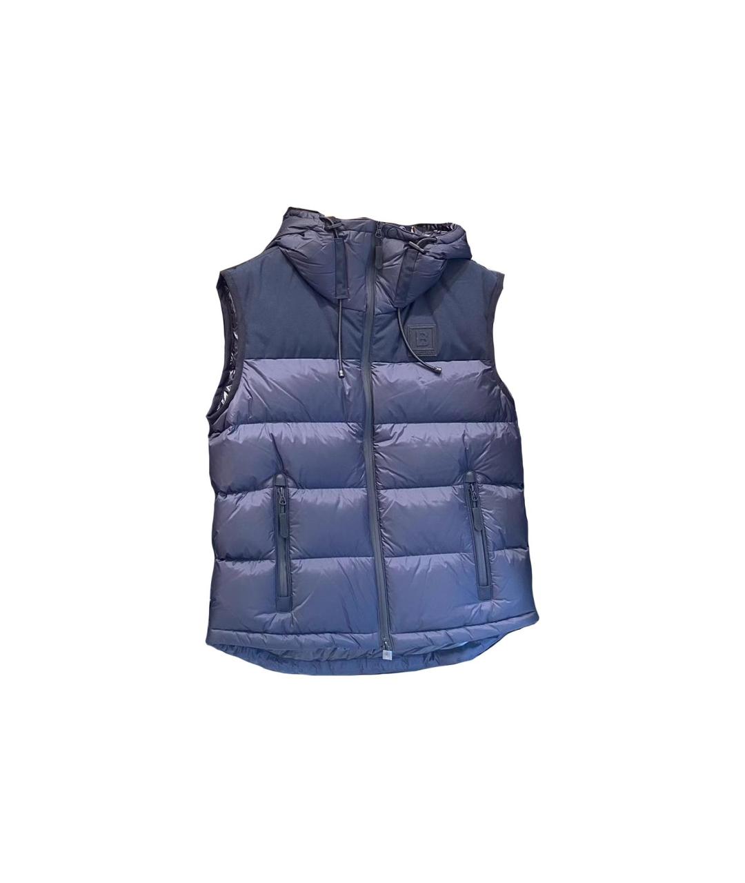 BURBERRY Синий жилет, фото 1