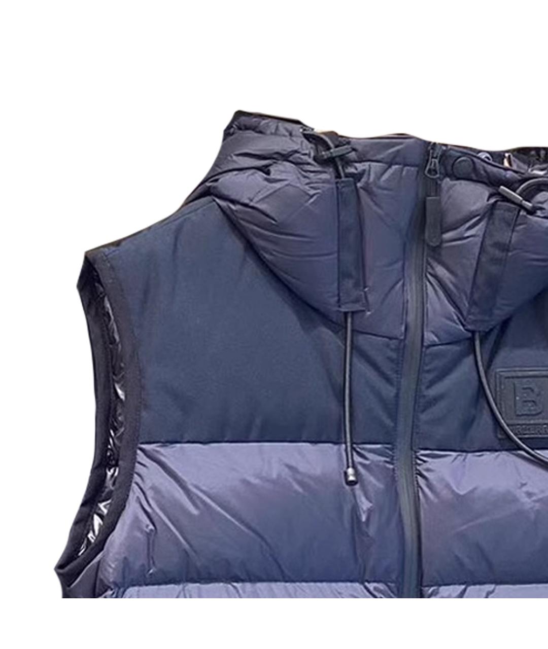 BURBERRY Синий жилет, фото 2