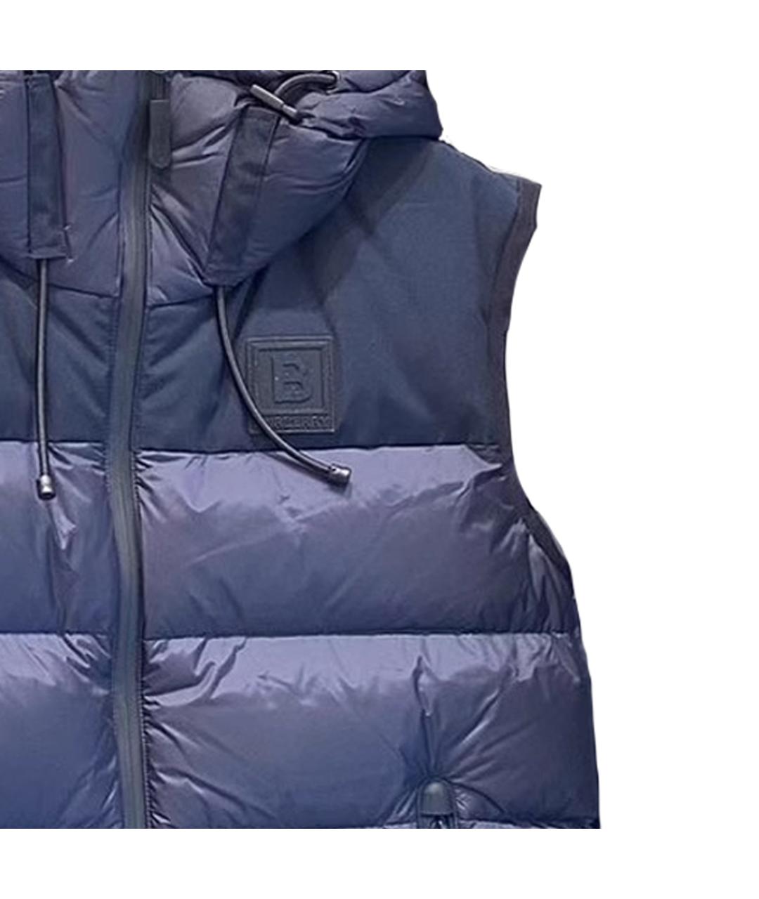BURBERRY Синий жилет, фото 6