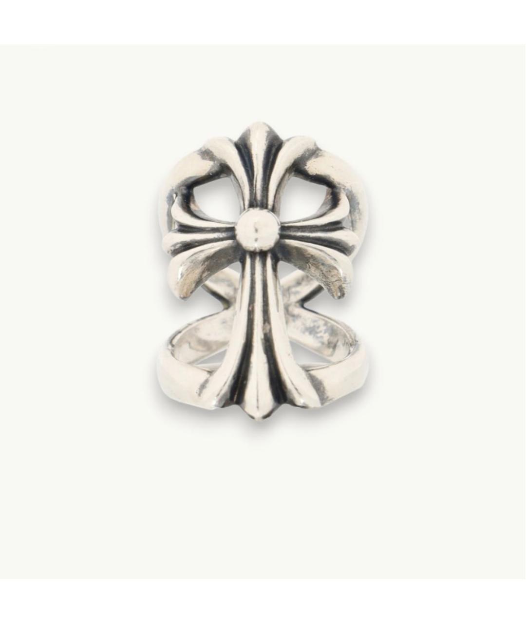 CHROME HEARTS Серебряное серебряное кольцо, фото 2