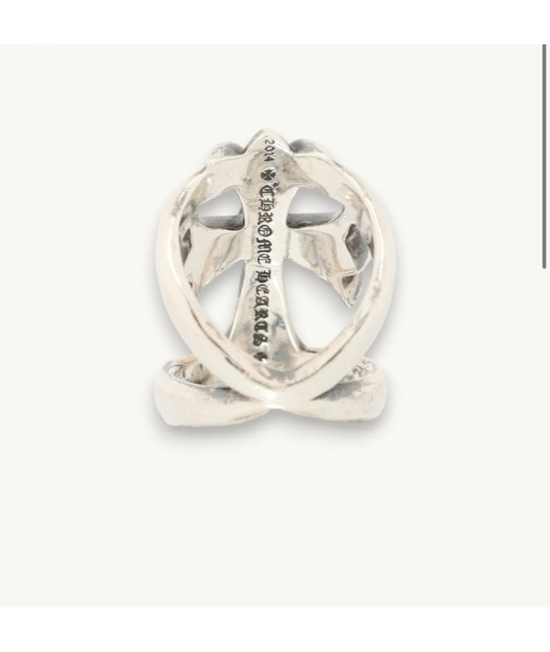 CHROME HEARTS Серебряное серебряное кольцо, фото 4