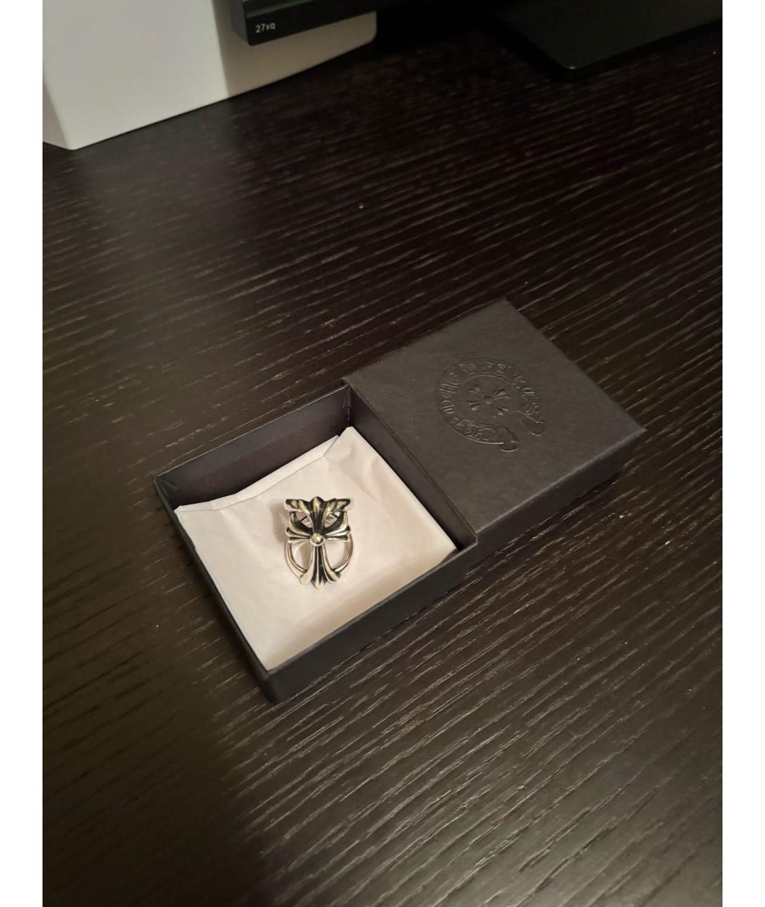 CHROME HEARTS Серебряное серебряное кольцо, фото 4