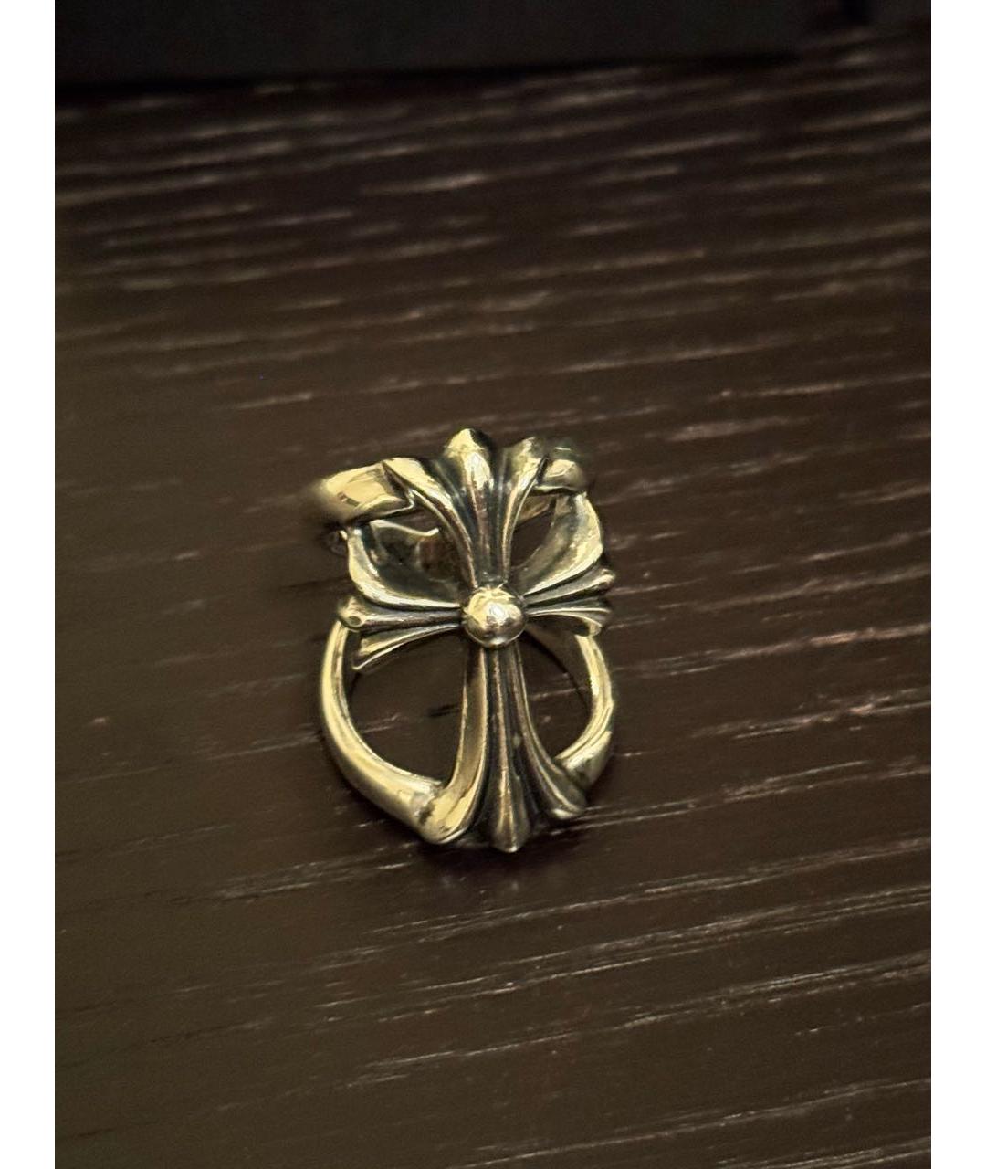 CHROME HEARTS Серебряное серебряное кольцо, фото 2